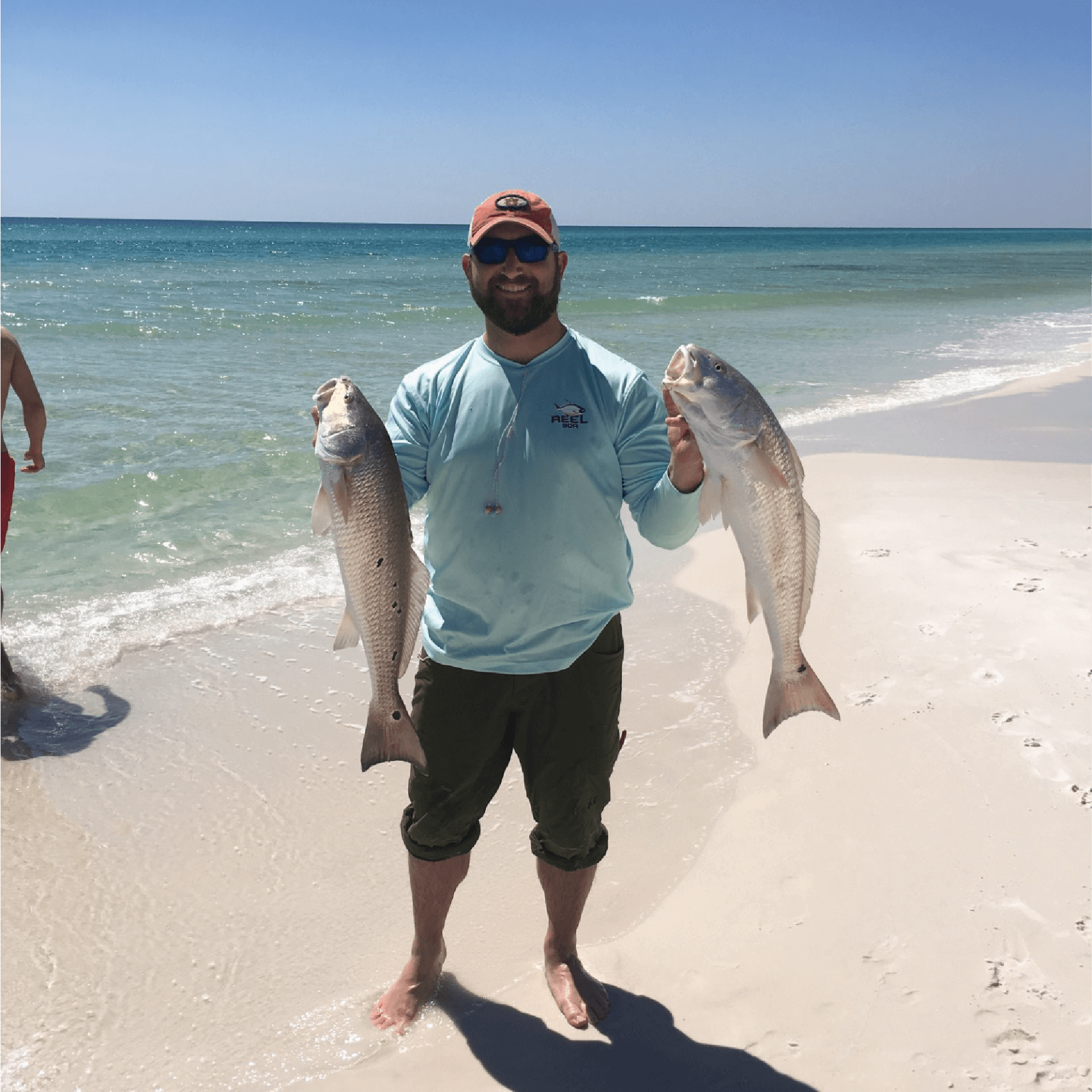 Beach fishing in south walton